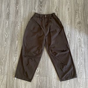 Brown Balloon Pants
